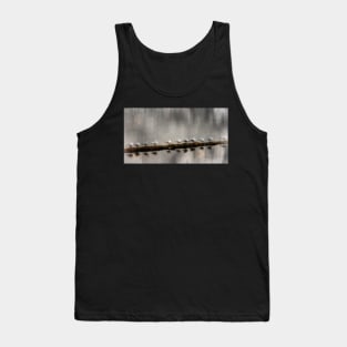 A Row of Sea Gulls Tank Top